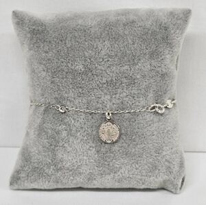 Pulsera Decenario Rosario San Benito Bracelet 925 Mex. Sterling Silver
